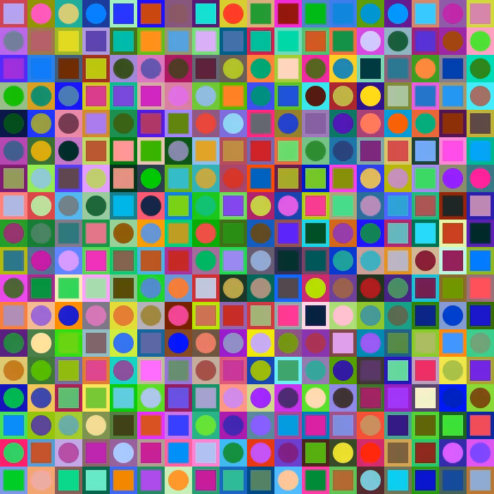 Square Dot Composition #1