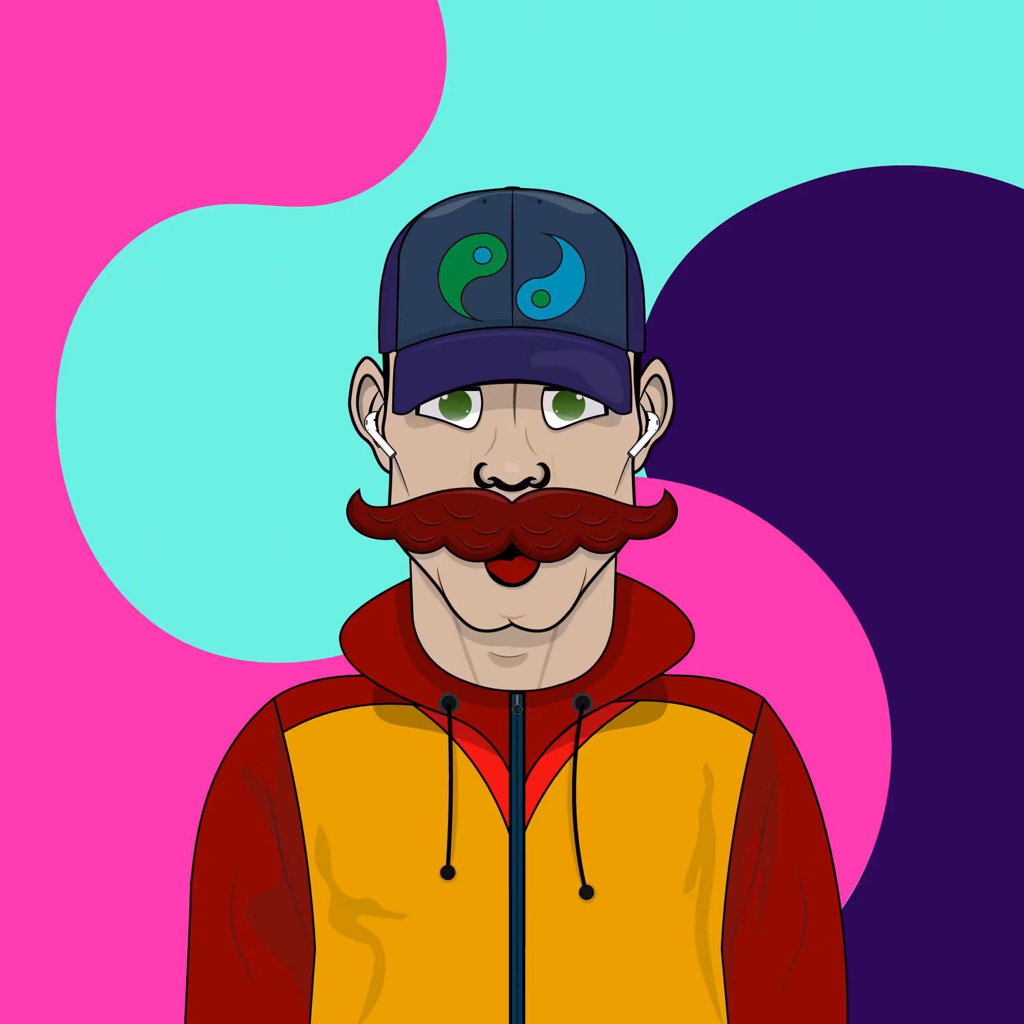 Mustachioed #249