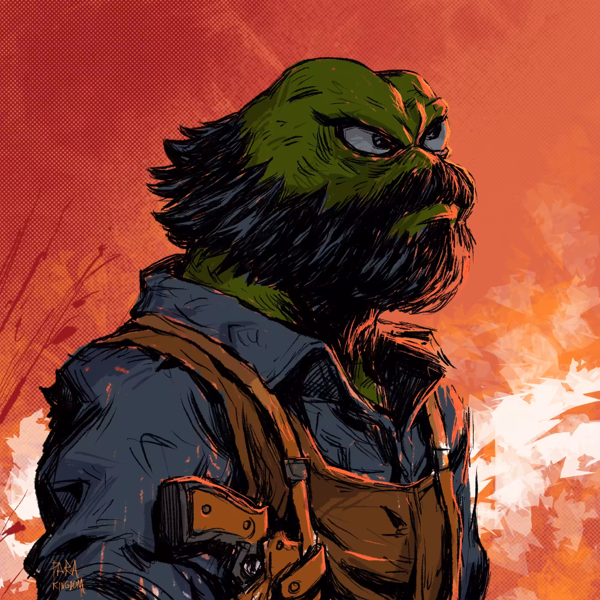 Warrior Frog