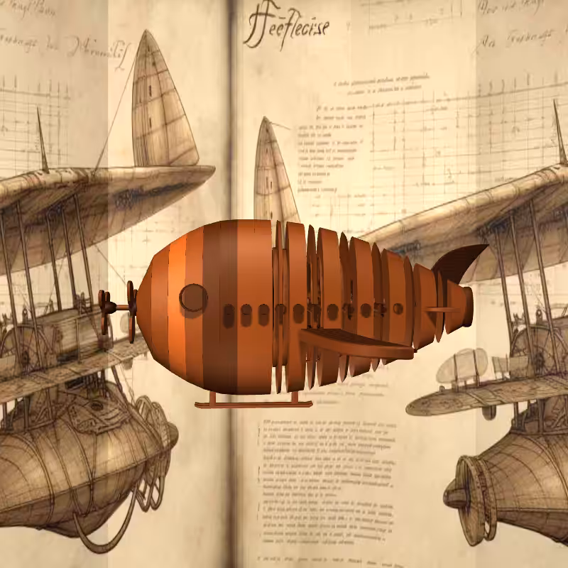 DAVINCI Flying Object #8