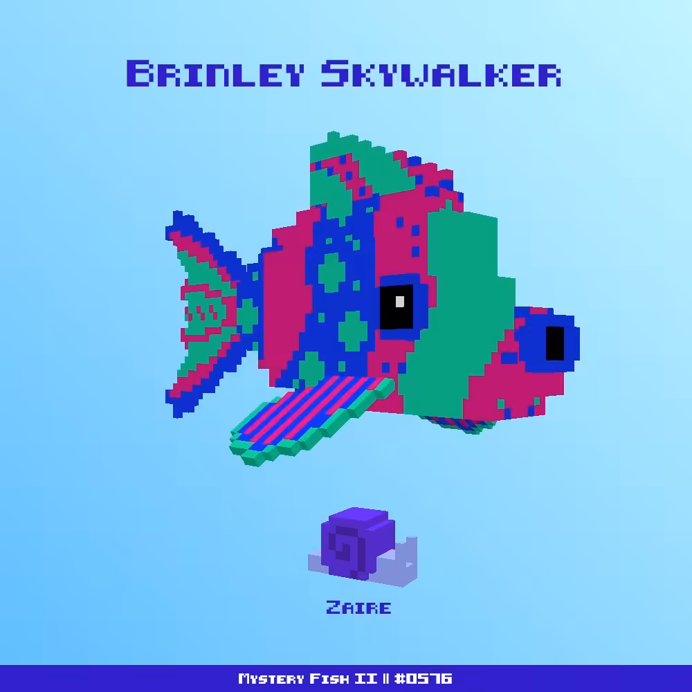 Brinley Skywalker :: Mystery Fish 0576/1000 