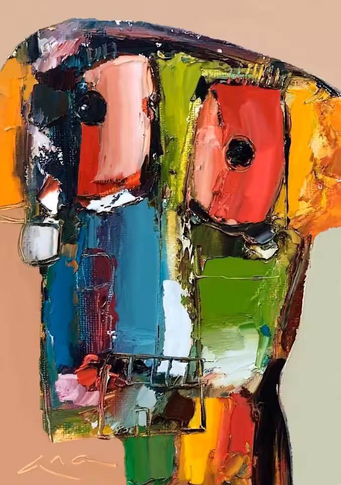 Expressionist Portrait #14