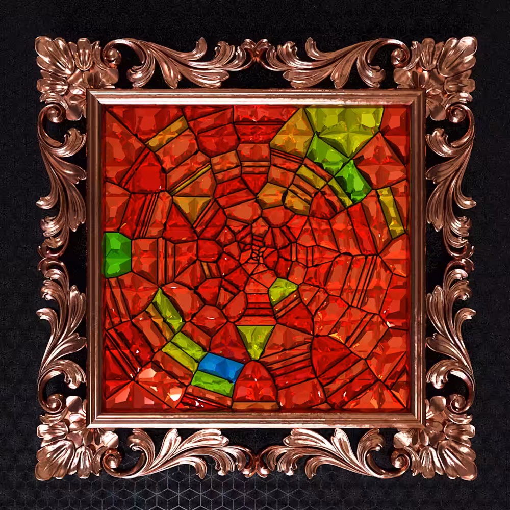Cathedral Glass Frame
