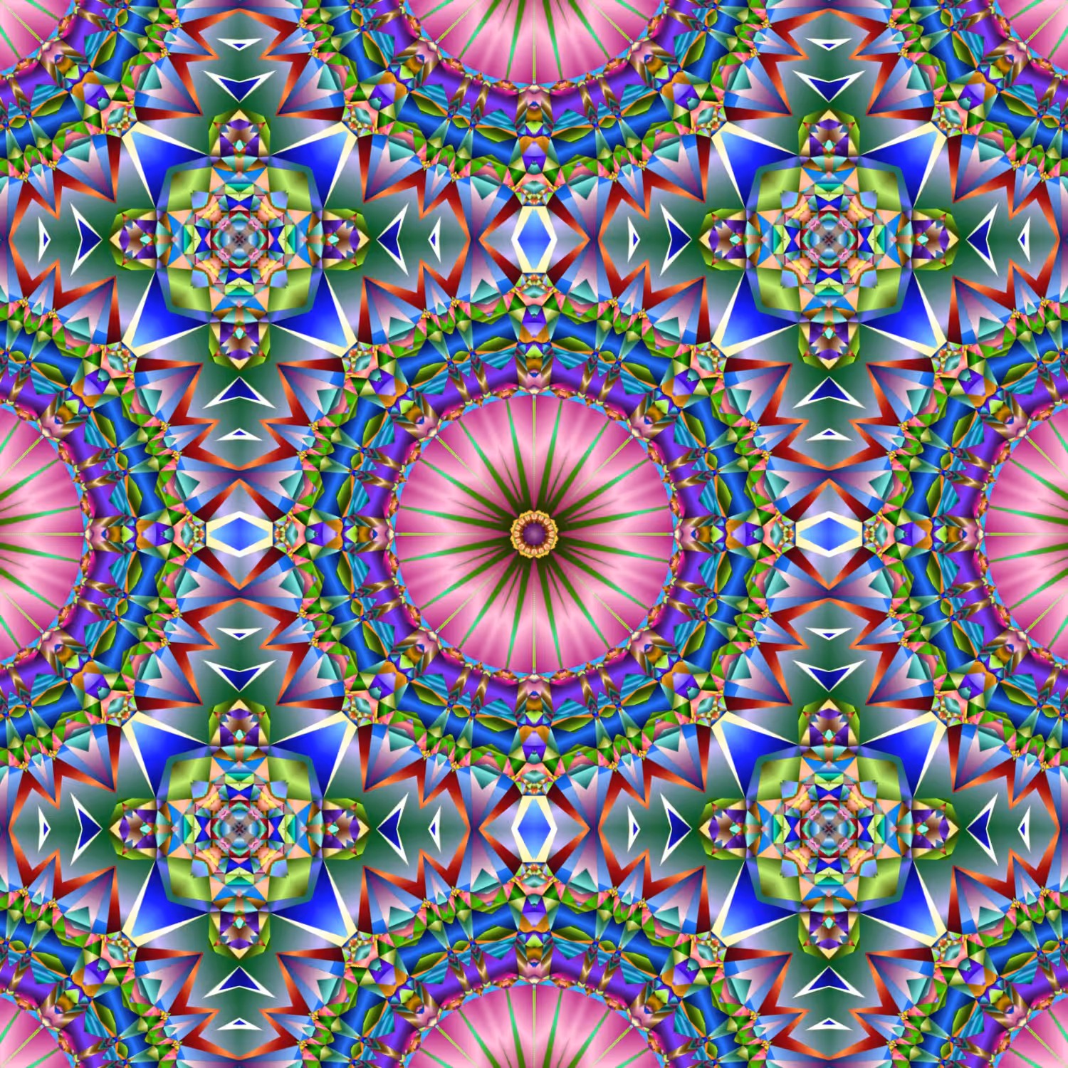 Color Pattern Mandala