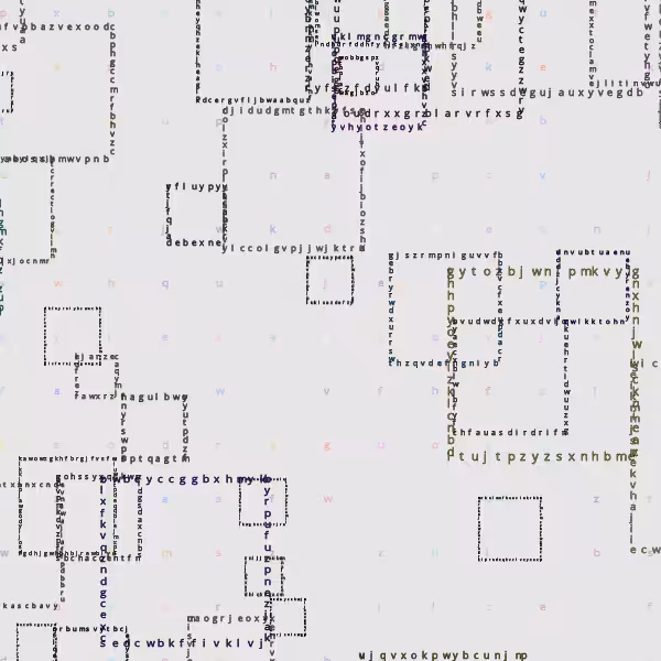 Rects letters #12