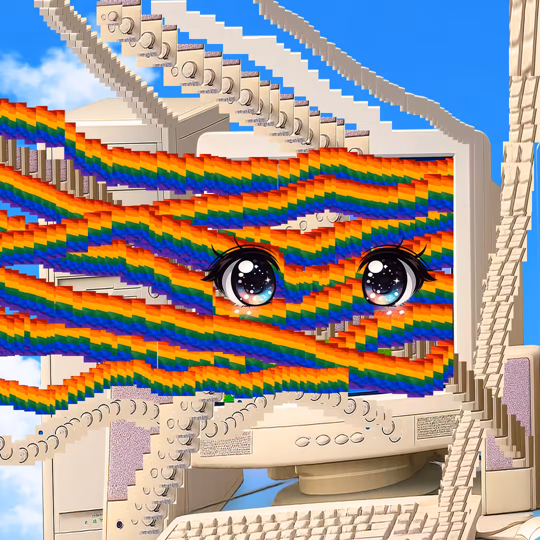 🌈 🏳️‍🌈 🌤️🖥️NO SIGNAL. ONLY JOY.🌈 ☁️🌈☁️