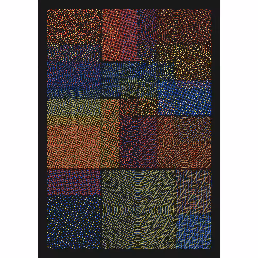 Pattern Grid Chaos  #34