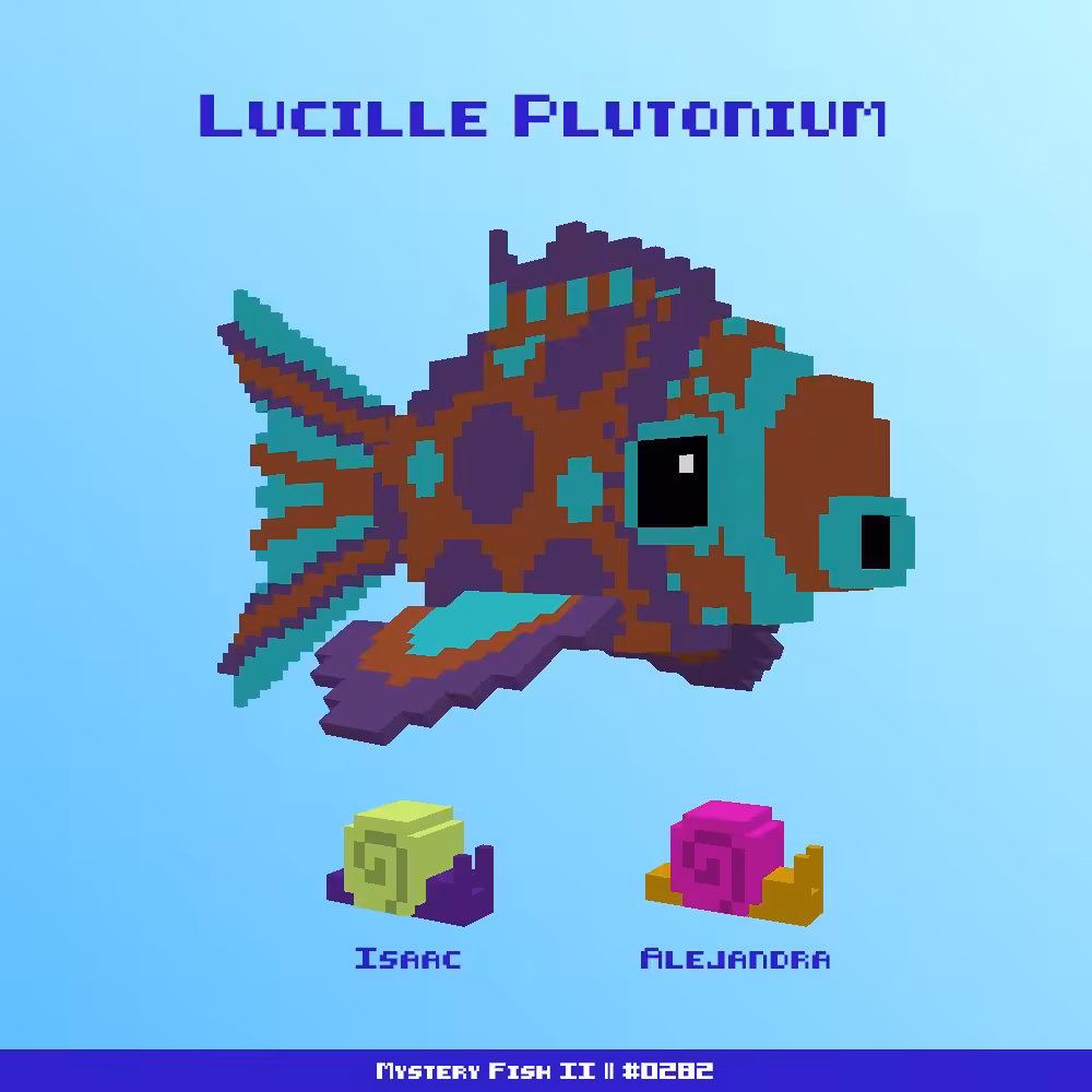 Lucille Plutonium :: Mystery Fish 0282/1000