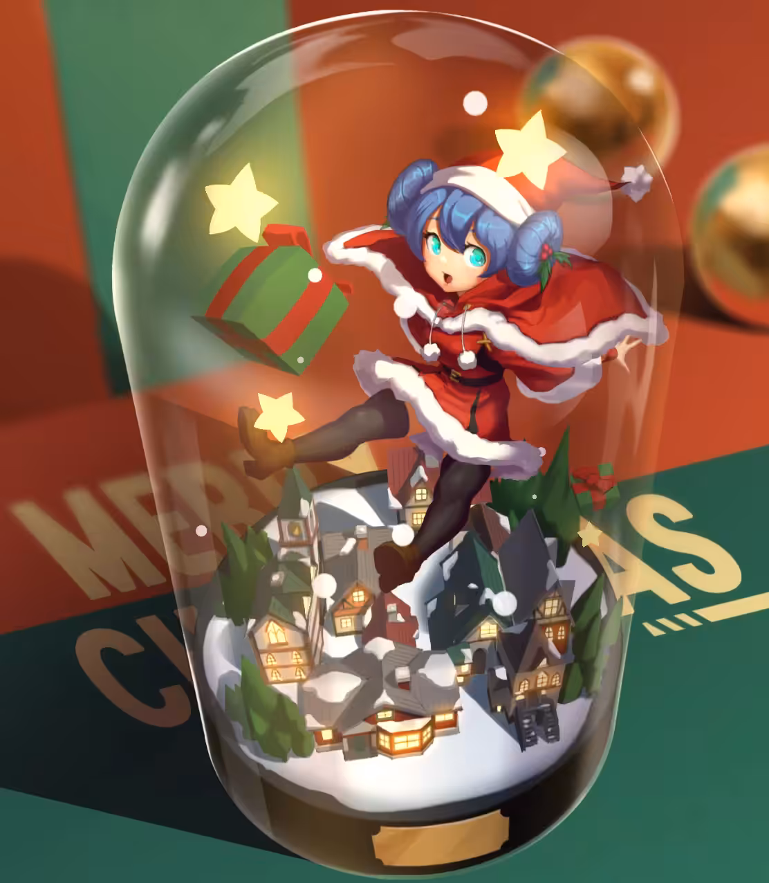 artryl series_santa