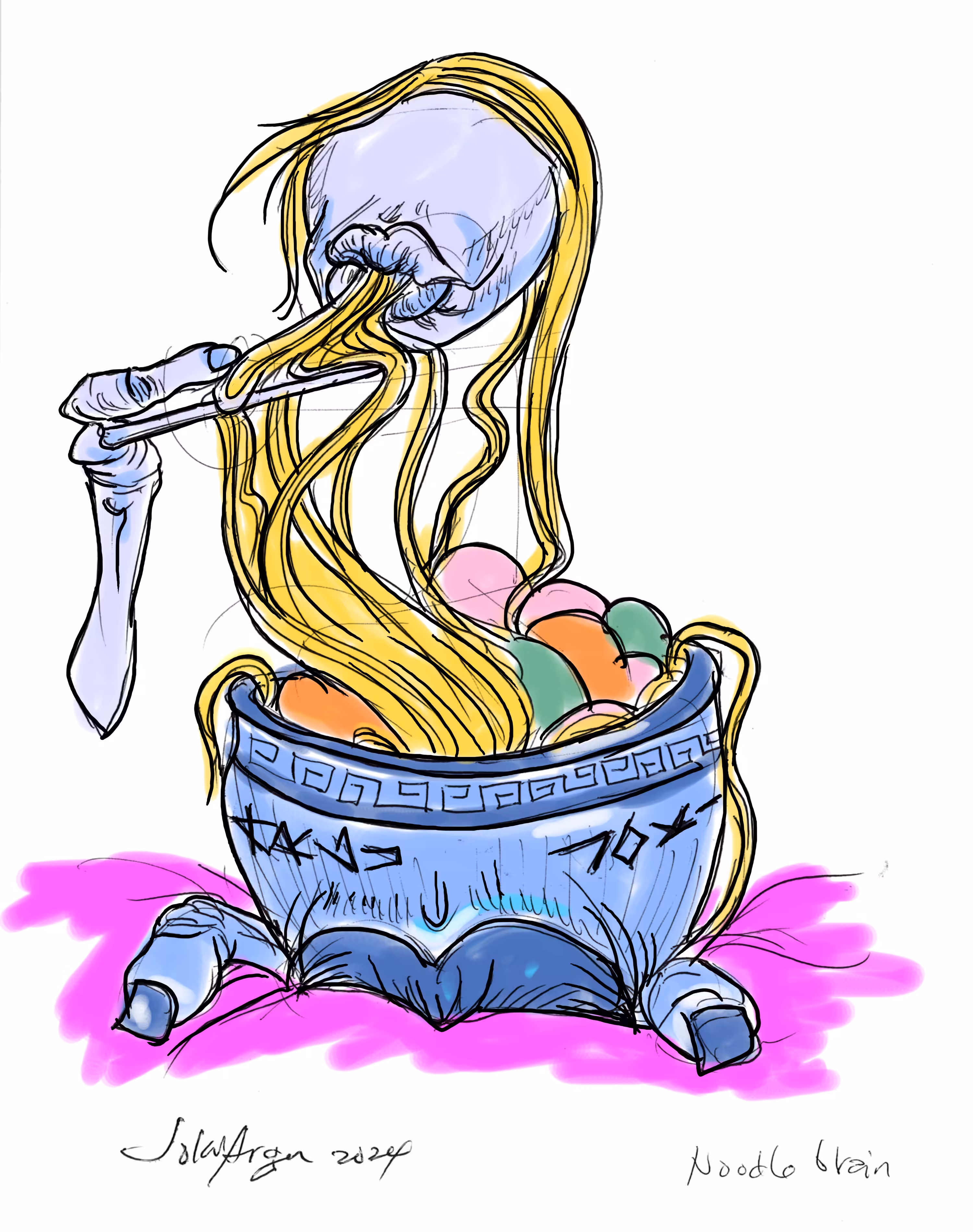 noodle brain