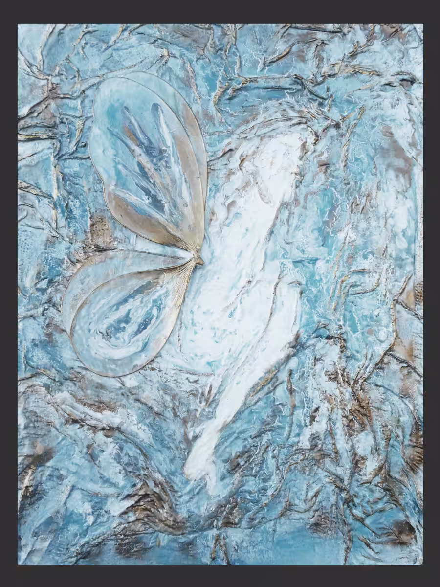 Figurative: Fairy in blue