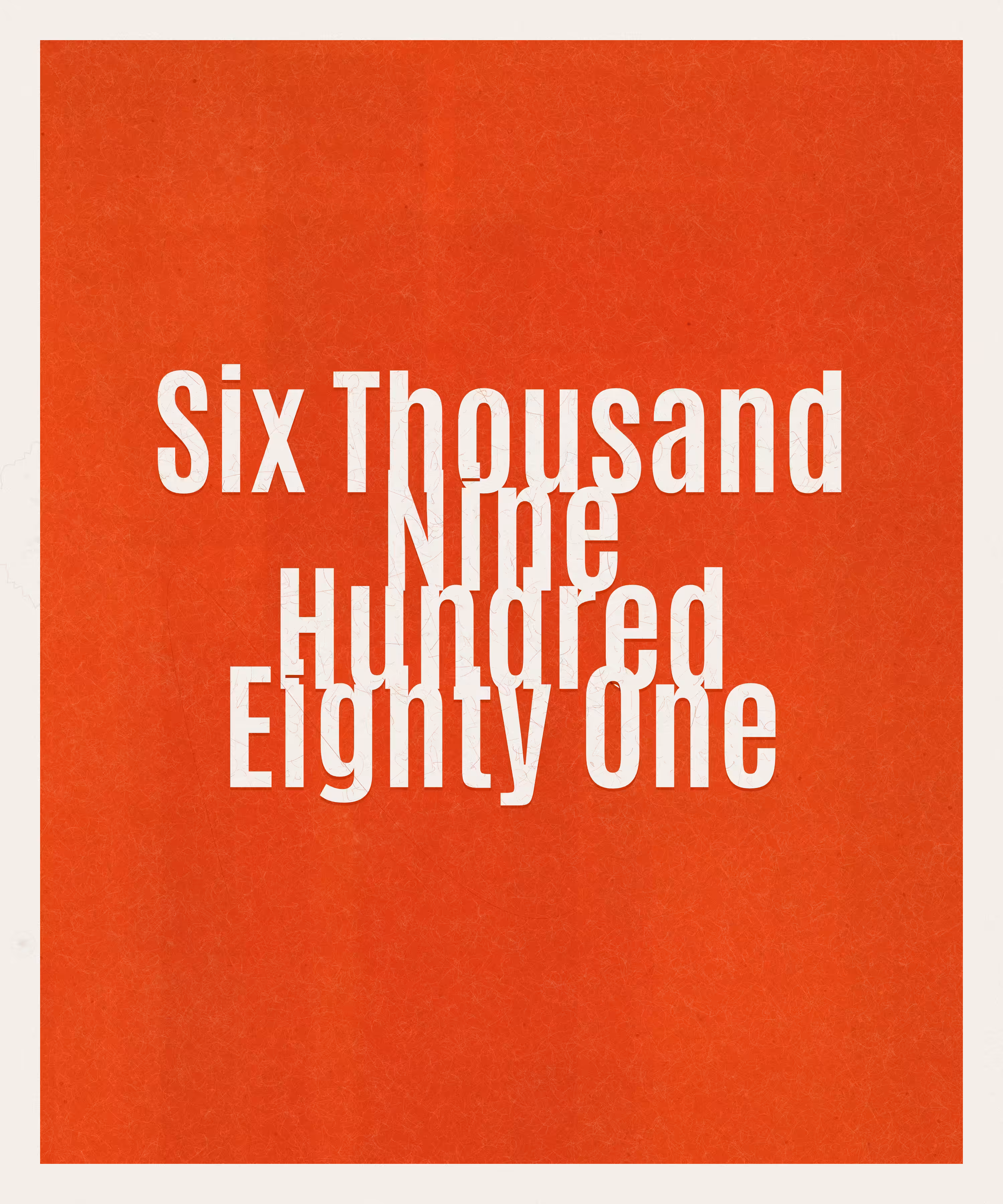Count #6981