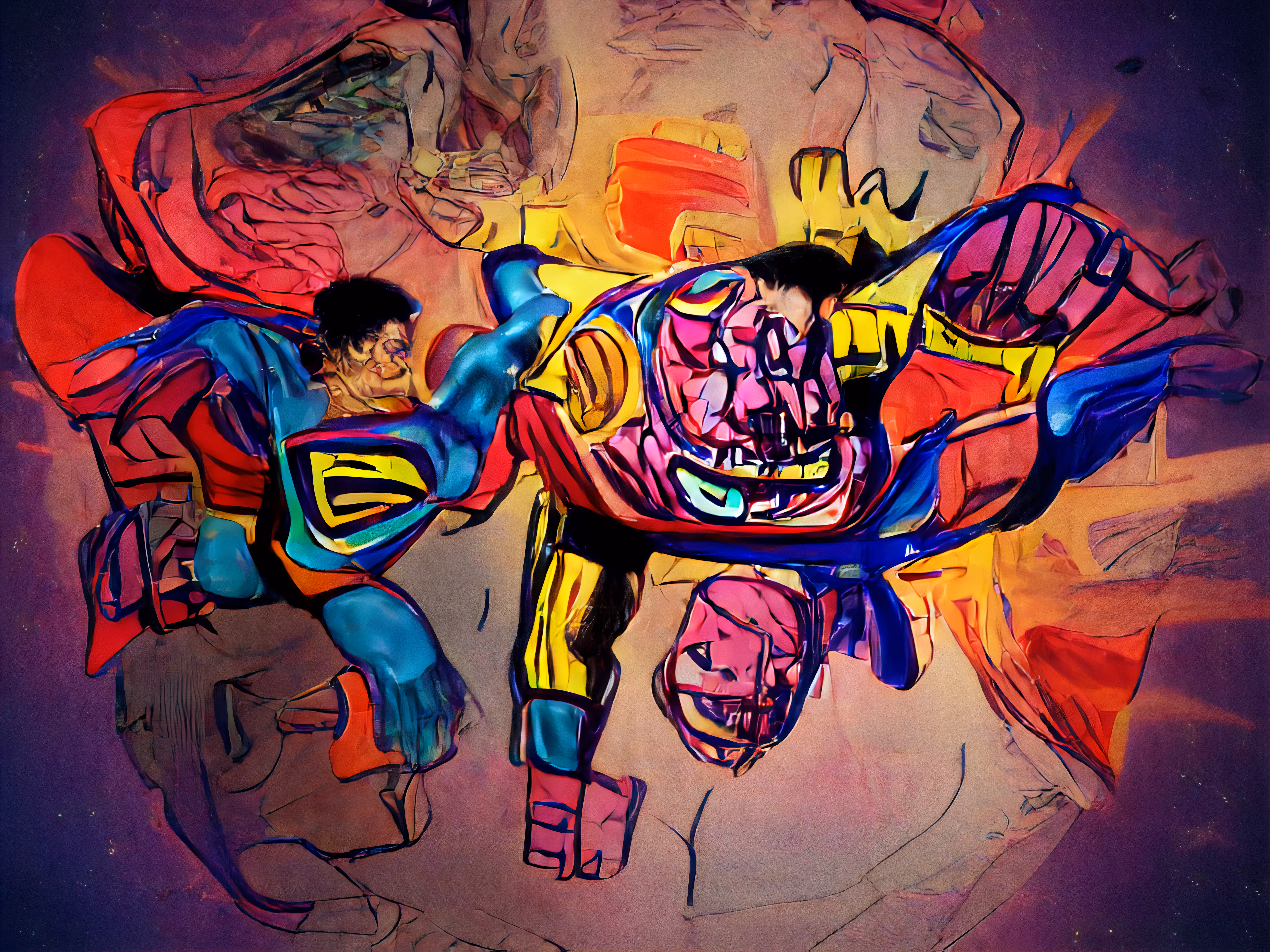 BATTLE: SUPERMAN VS MONGUL