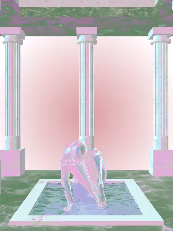 HeavenComputer: The Crawling Pastel Pearl Woman #4294