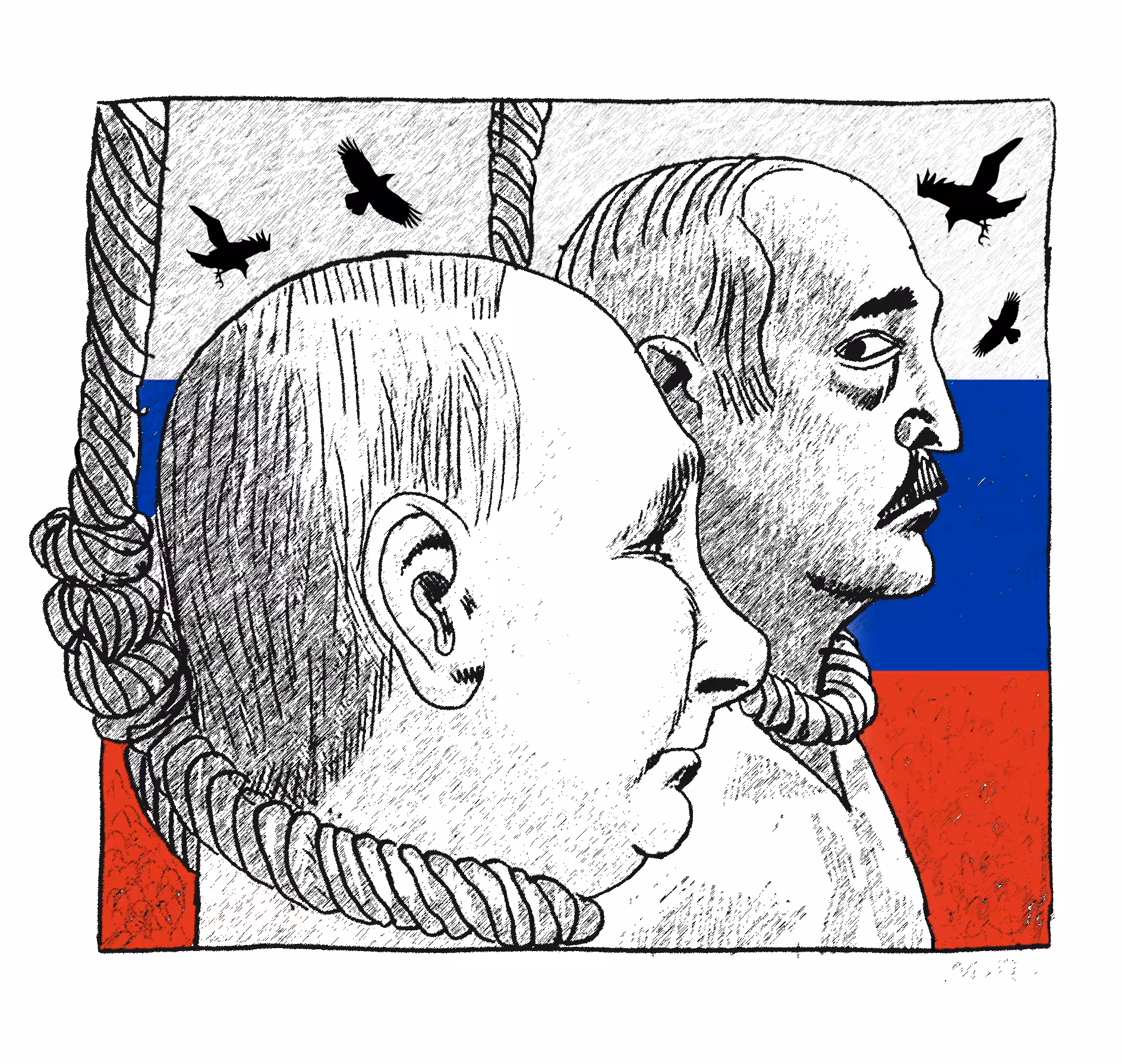 Putin: attacked Ukraine together - will hang together!
