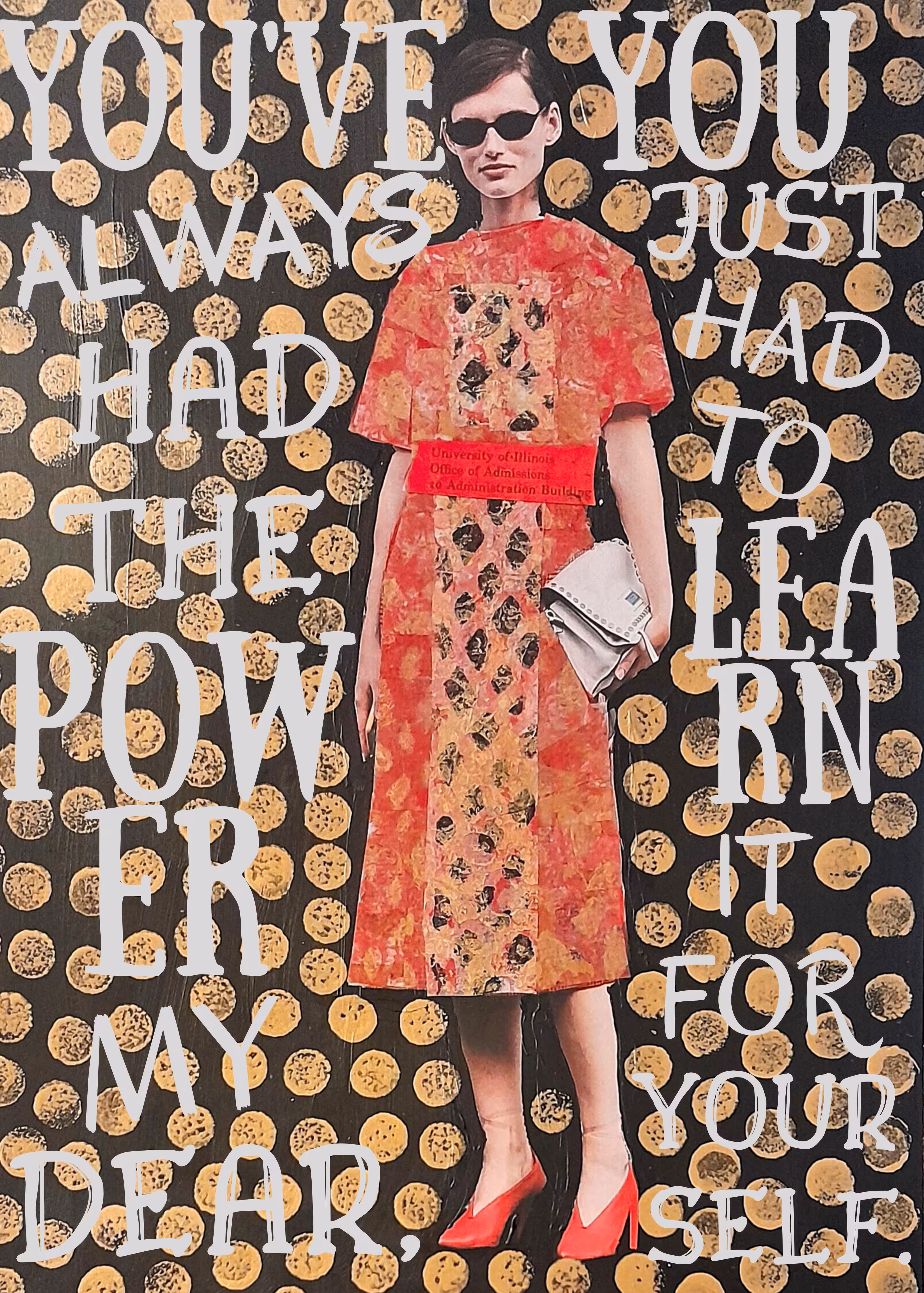 Mixed Media Art: You've Always had the Power