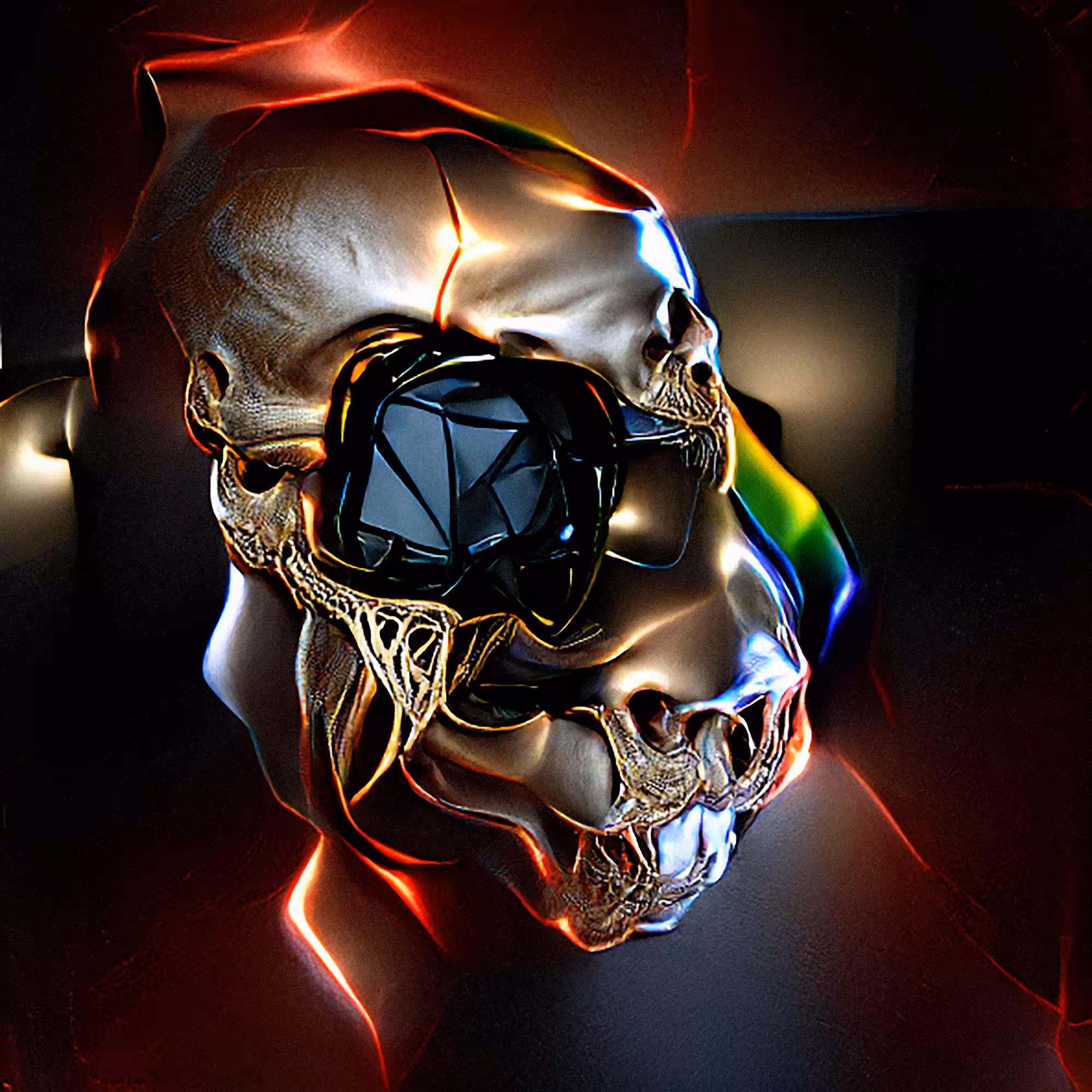 Transhuman Skull 004