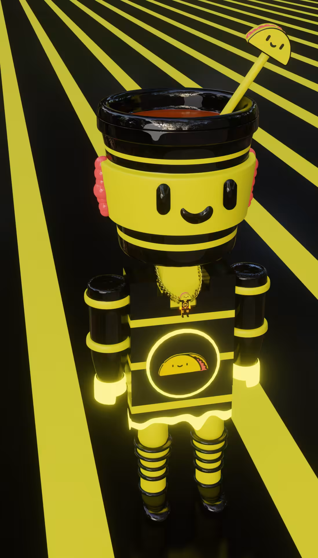 Crunchy Coffee Mascot