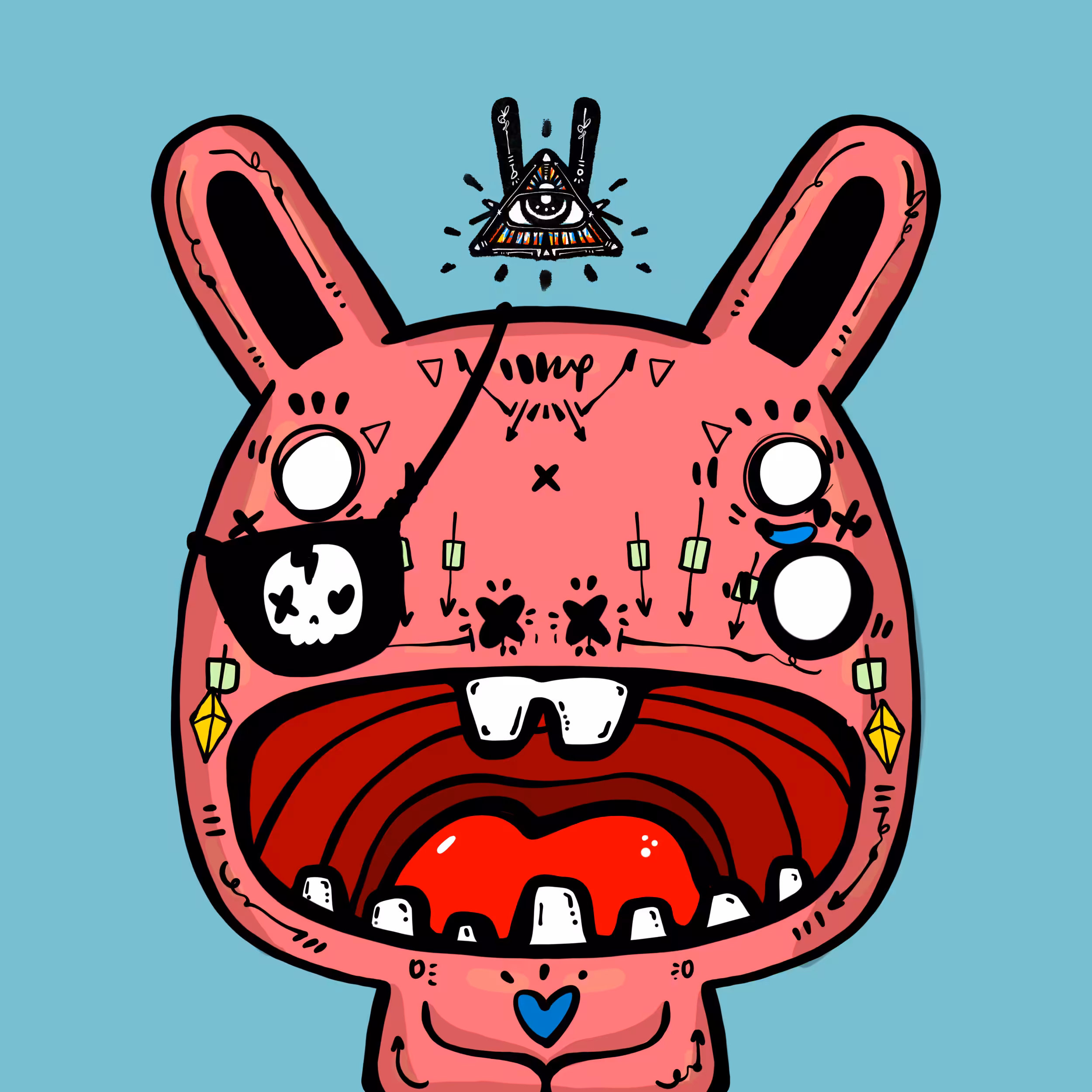 TOKYO PUNKS | BAD BUNNIES: TKP BAD BUNNY #0019