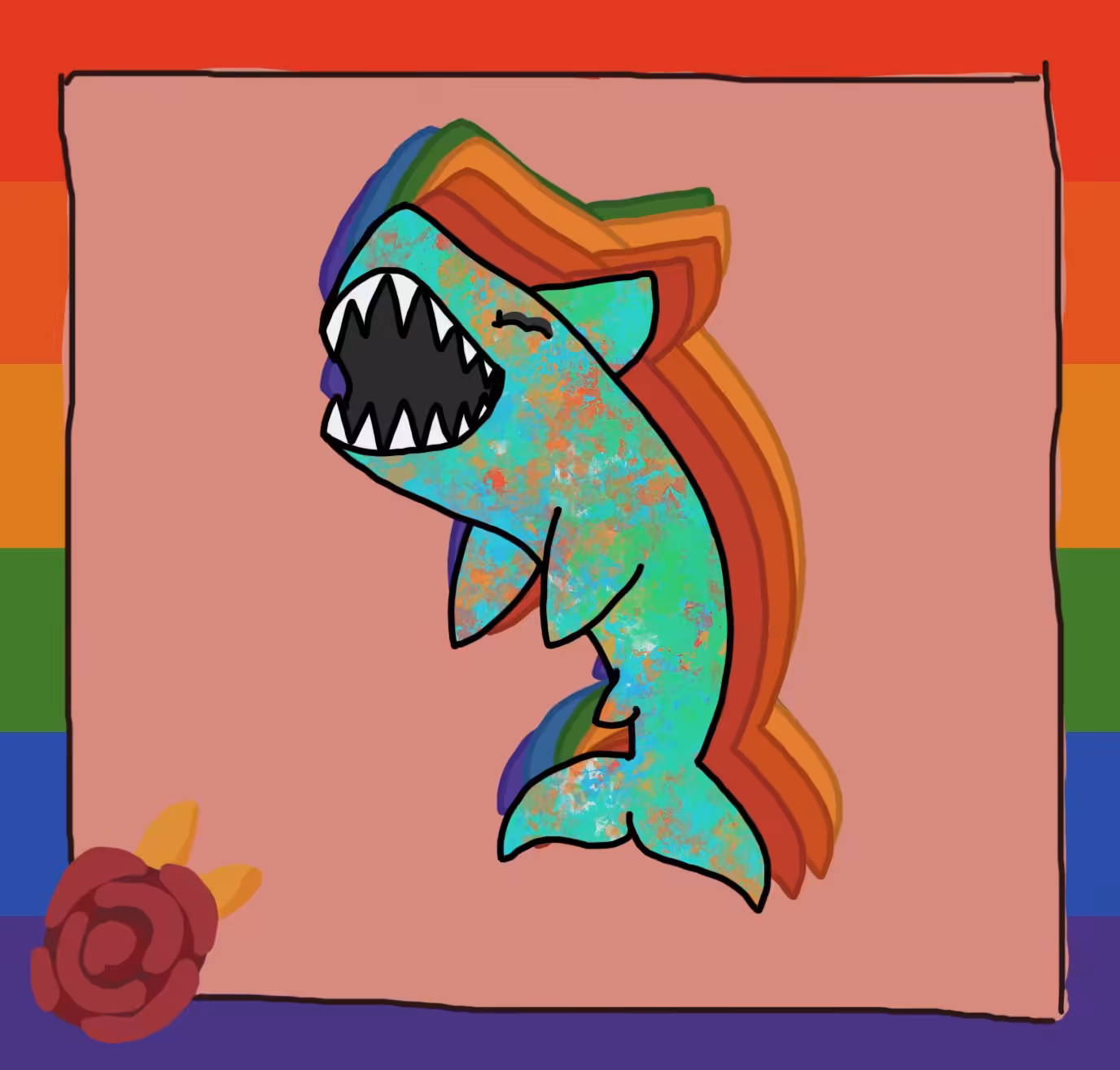 Pride CryptoSharkie