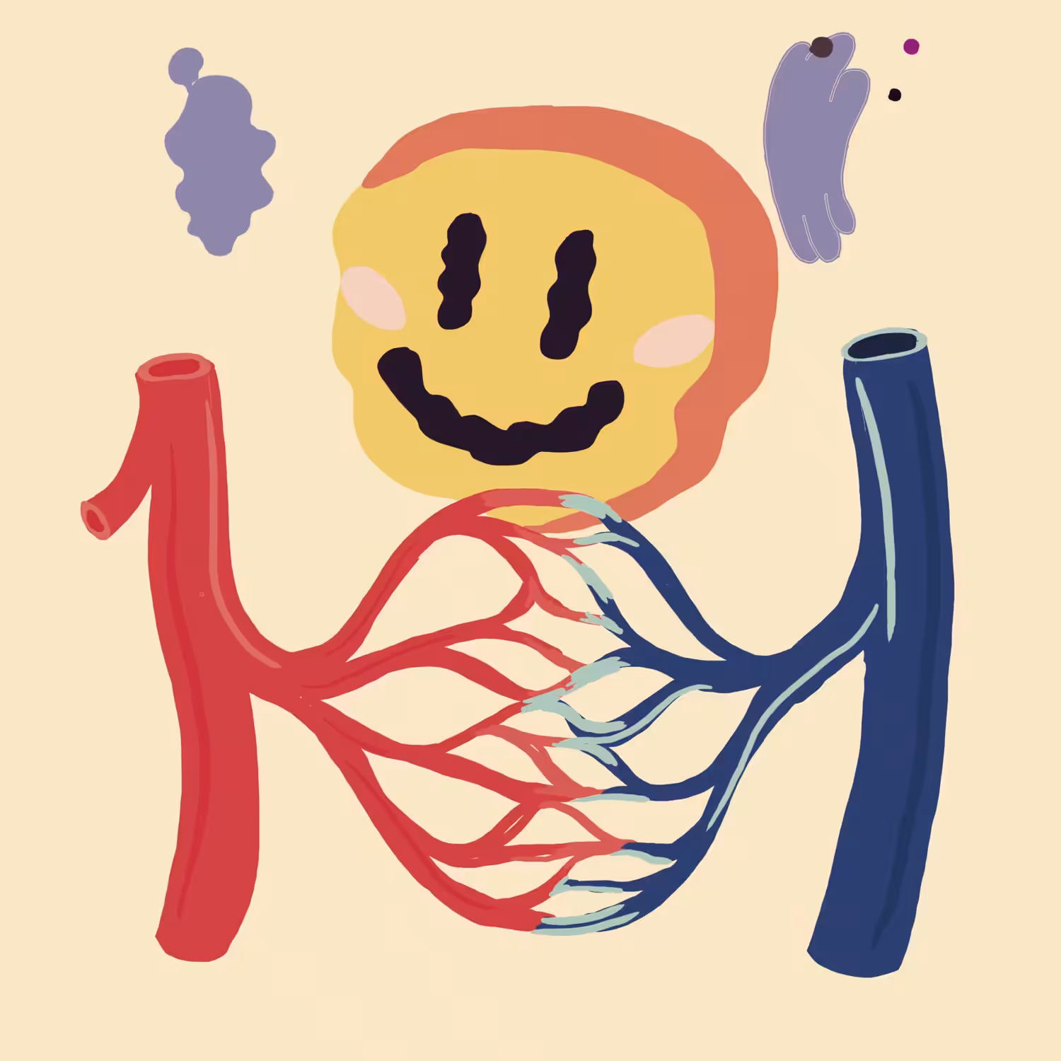 SMILEY IN OUT by Ové