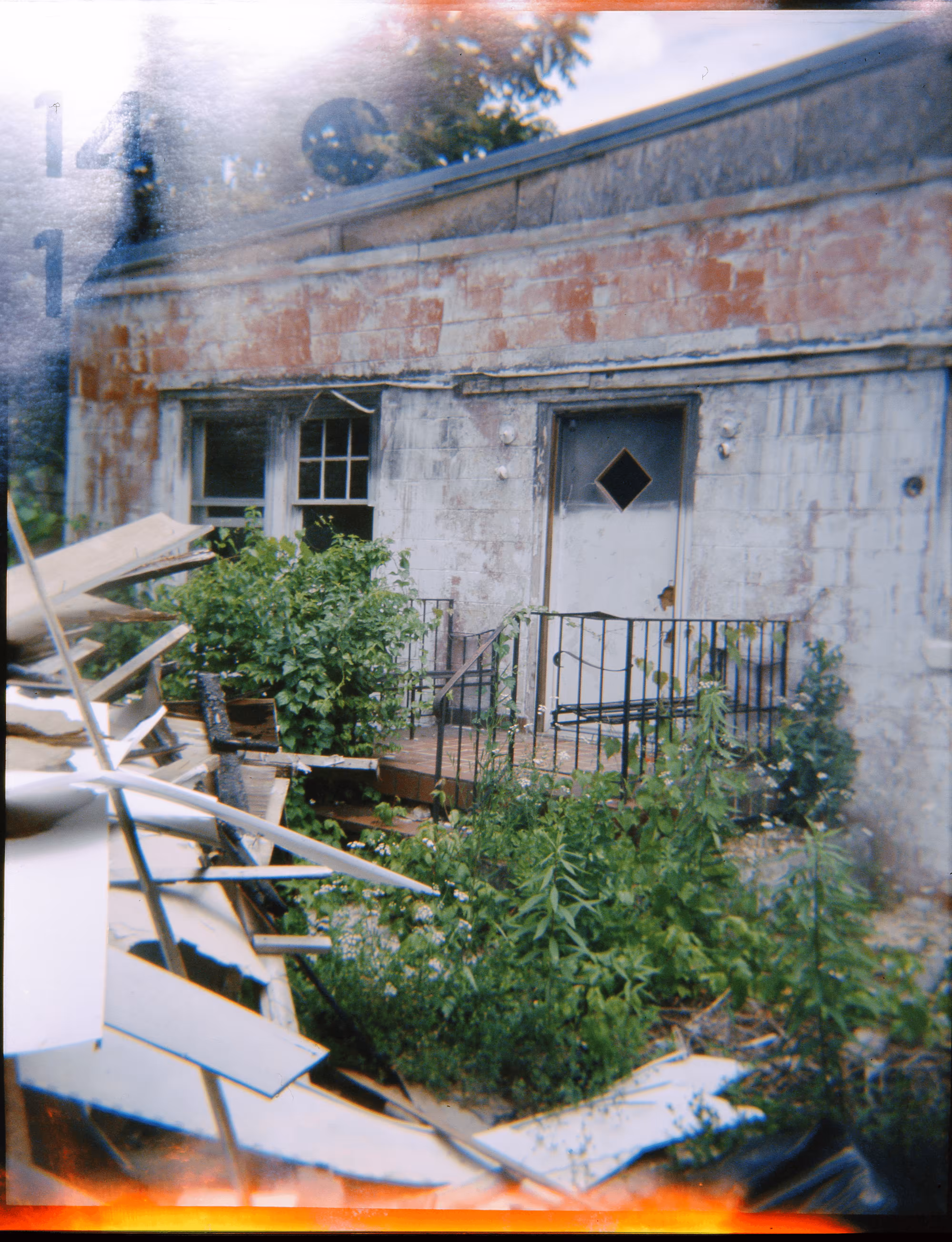 Shot on Holga #6: Back Porch