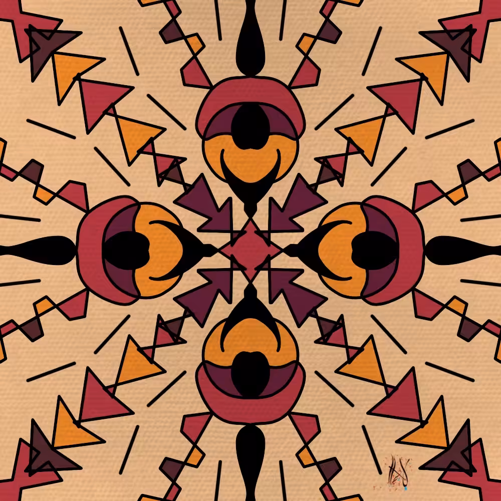 Fourfold Ember Mandala