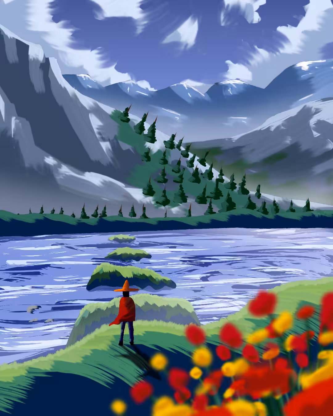 Art Of Abolfazl : Wizard Mountain