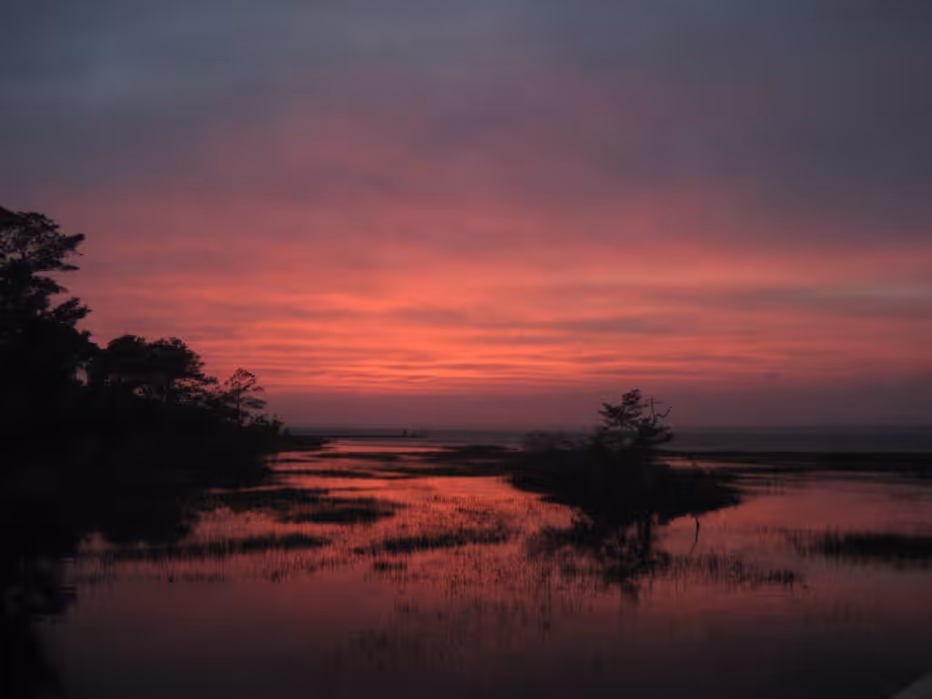 Truthful Moment Sound Sunset
