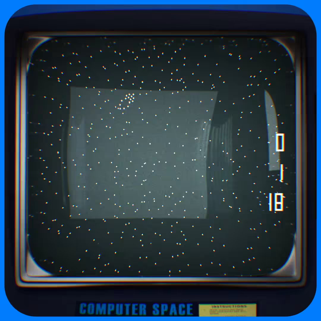 Gameplay - Computer Space | Blue Arcade