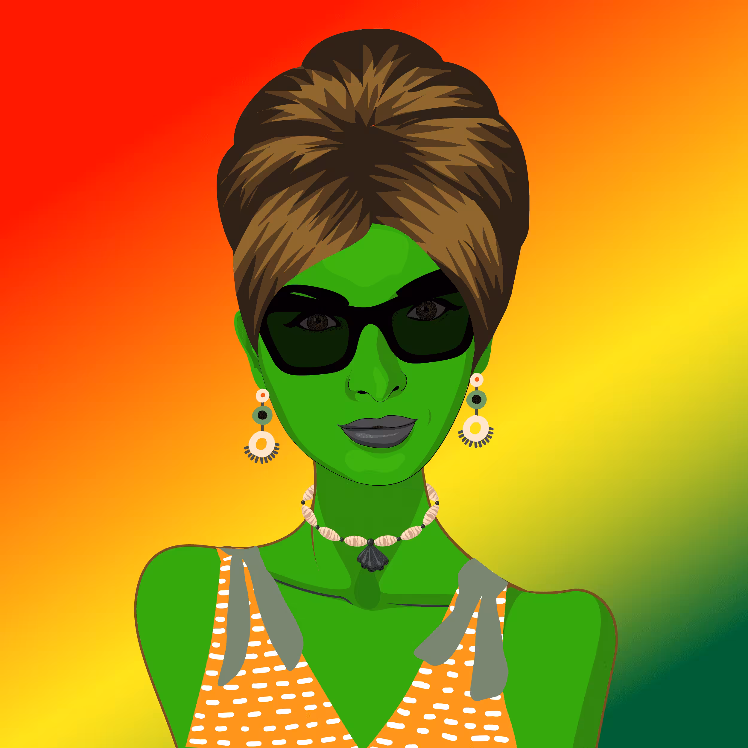 Cool Lady #1070