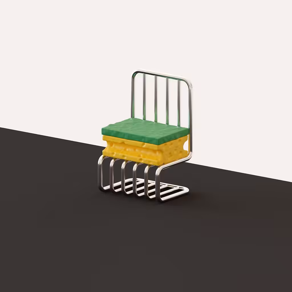 Possible Objects — #024 Sponge chair