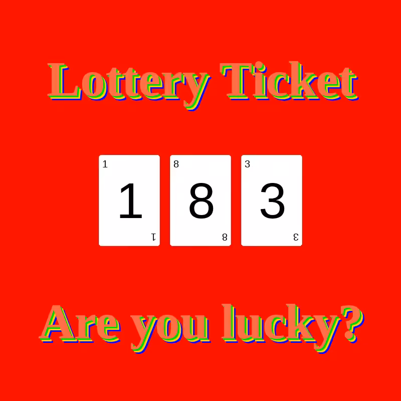 Try Your Luck: LotteryTime! #6