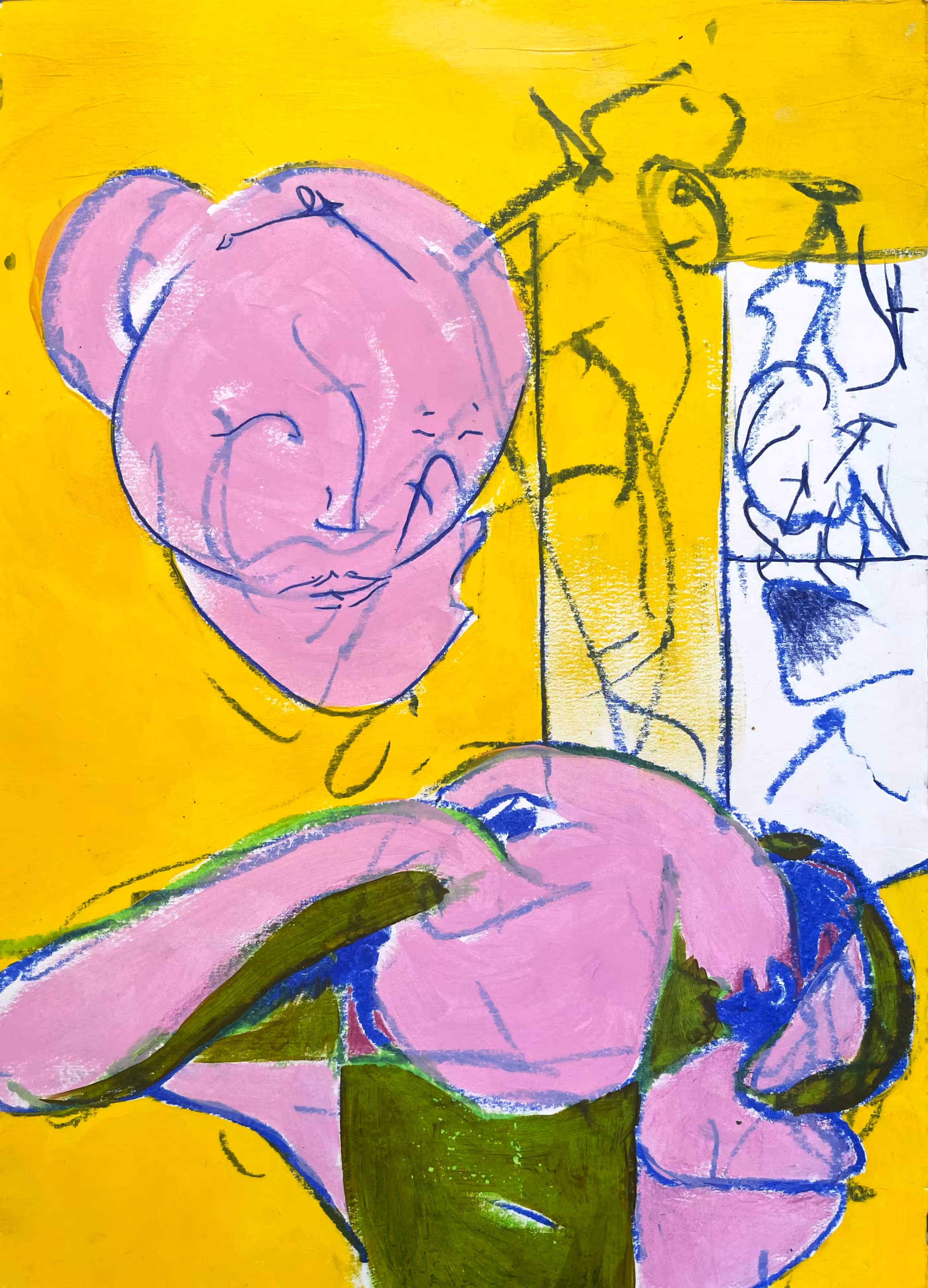 untitled (dog scene)