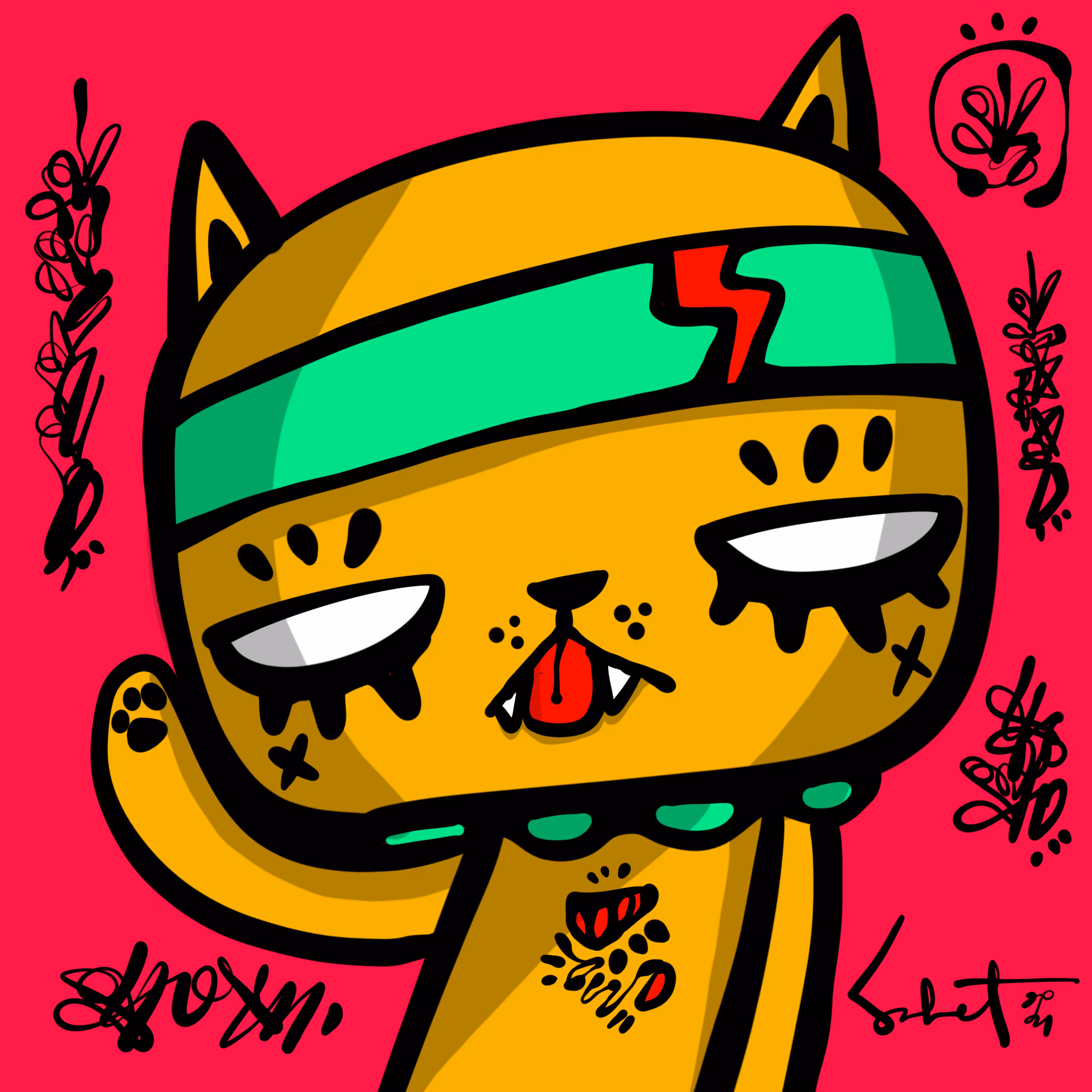 Ugly Kitties by Sabet #303