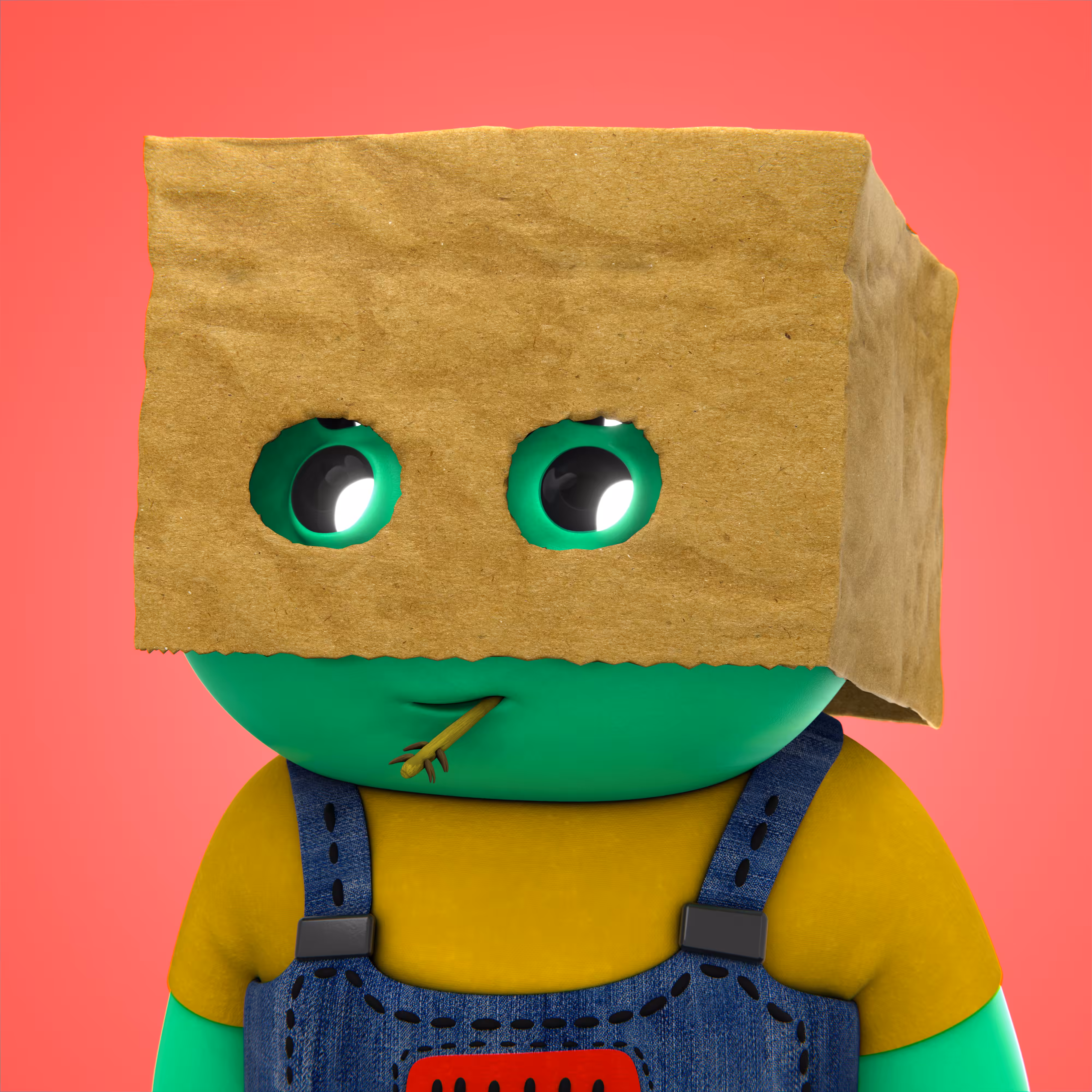 3D alien fren #8635