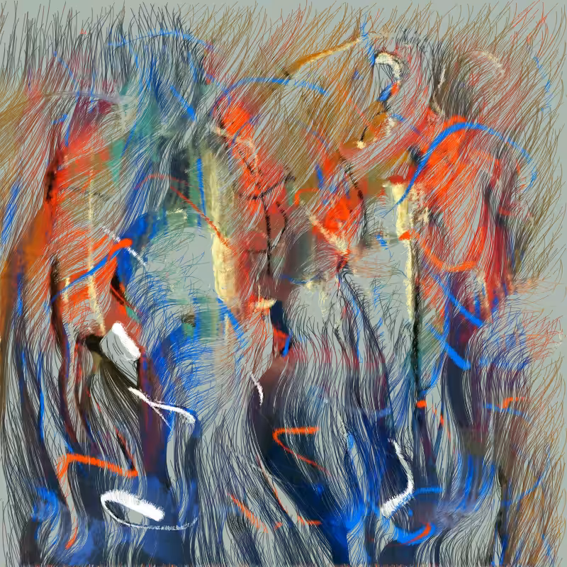 ABSTRACT PERLINS #35