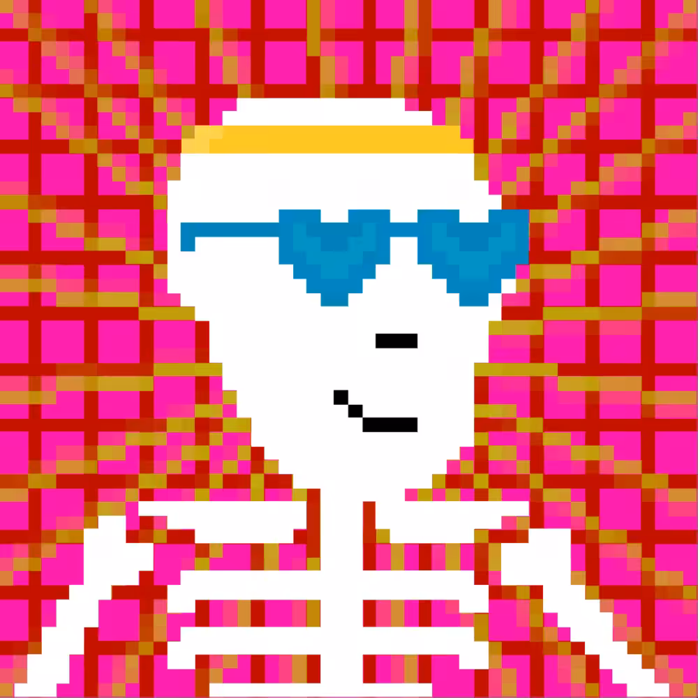 PIXEL SKULLETTI 1 #200