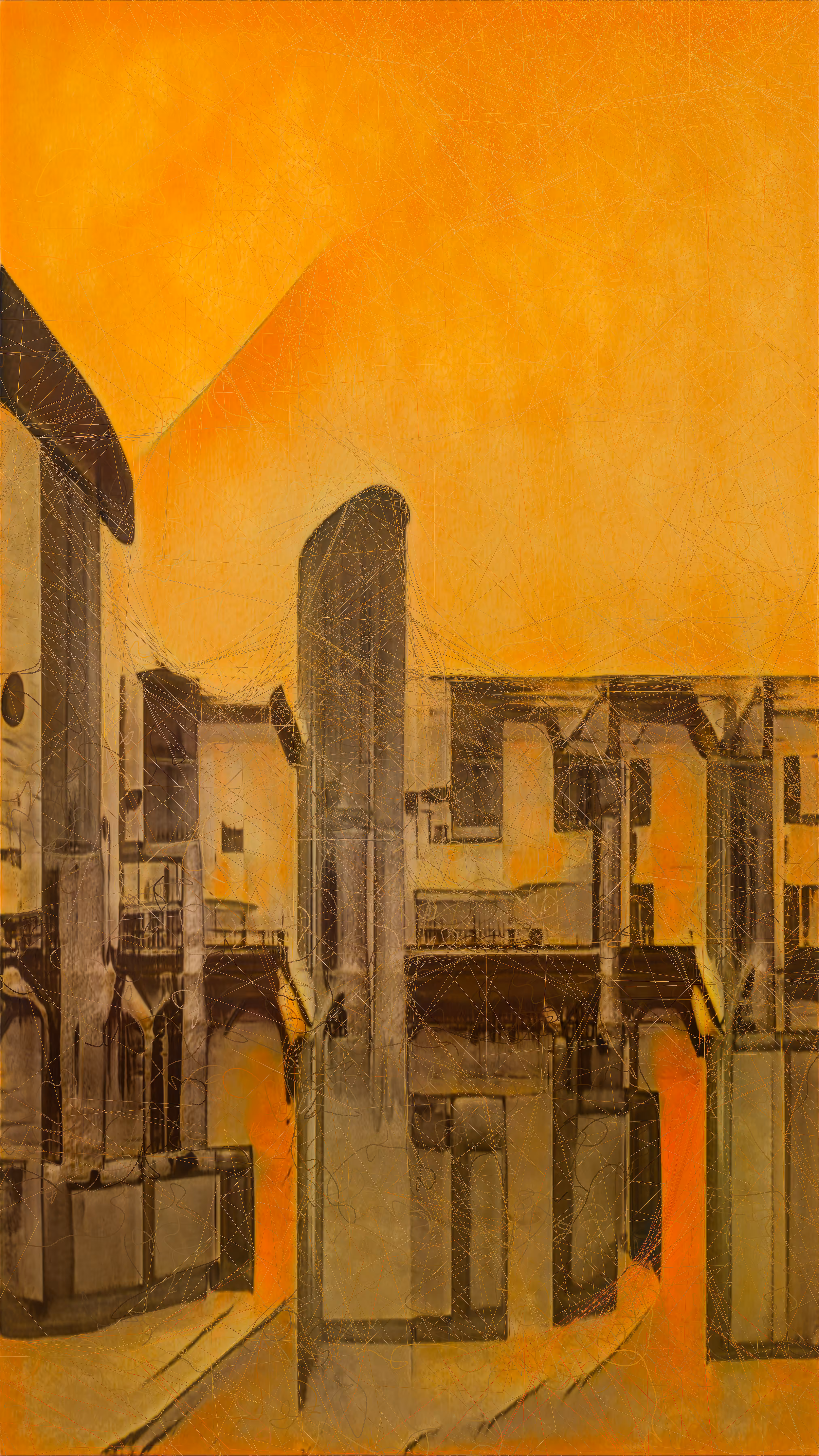 Unsupervised — Burned — Machine Hallucinations — MoMA Dreams #96