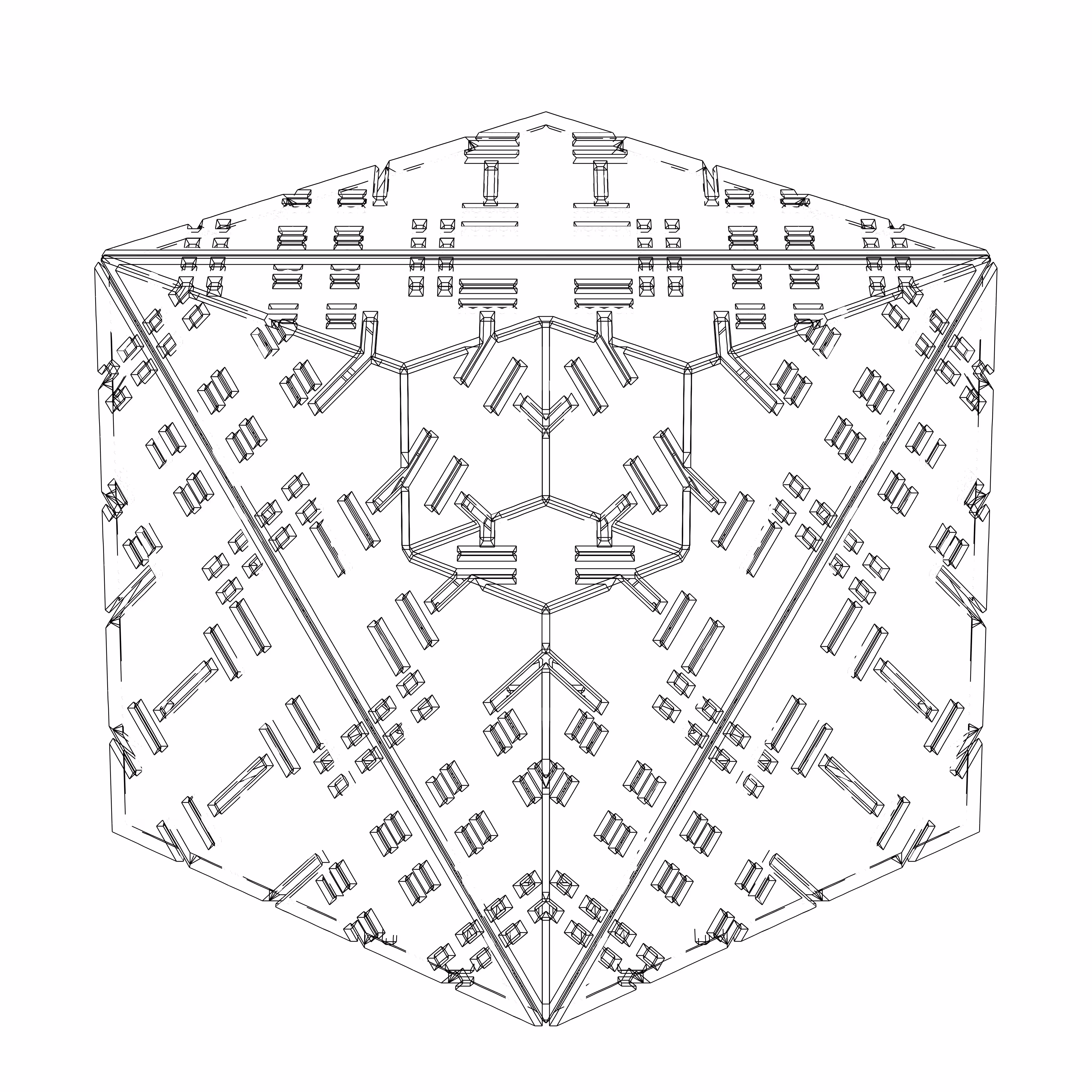 LL21 Alien Art Cube #829