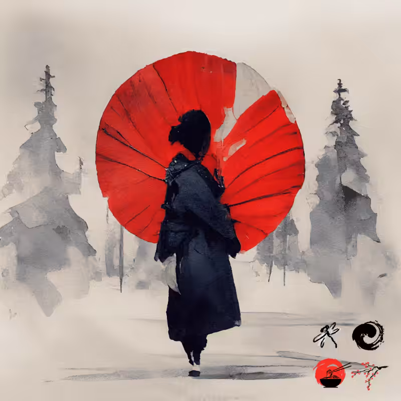 A walking geisha #16