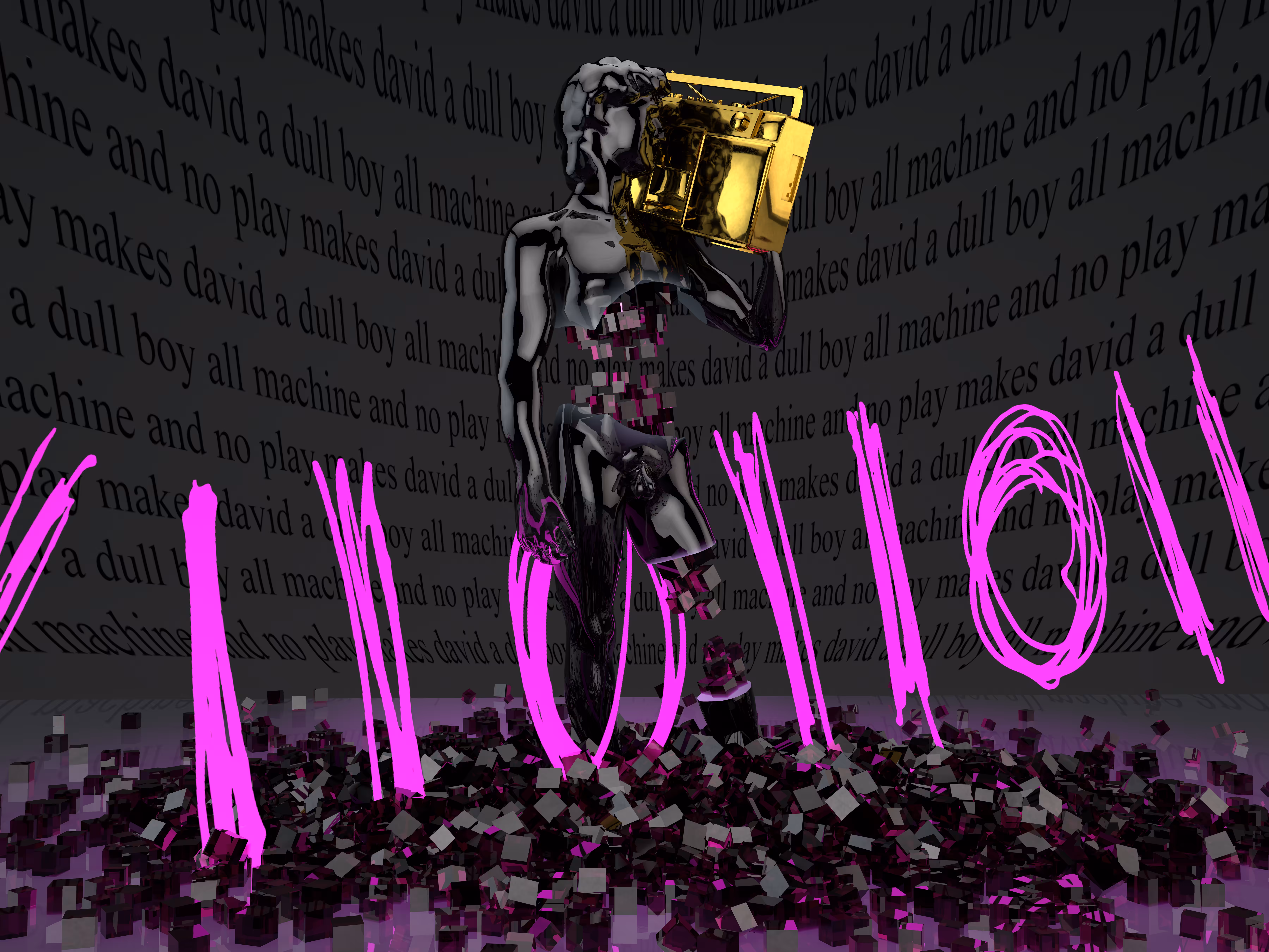 All Machine and No Fun Makes David a Dull Boy