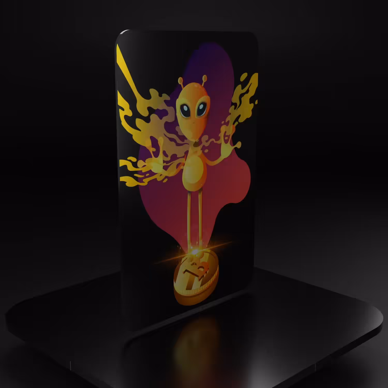 Crypto Aliens Card #07