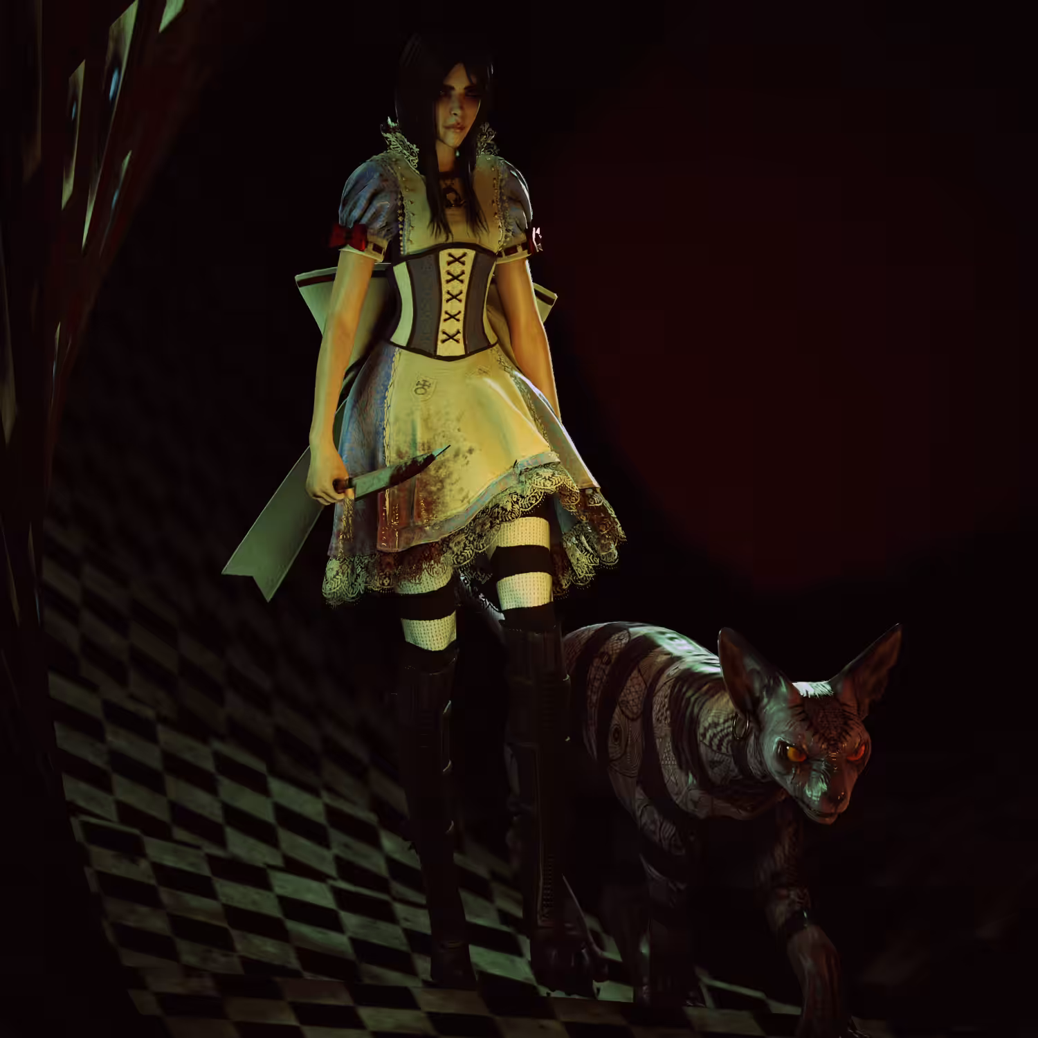 To the hole of the white rabbit