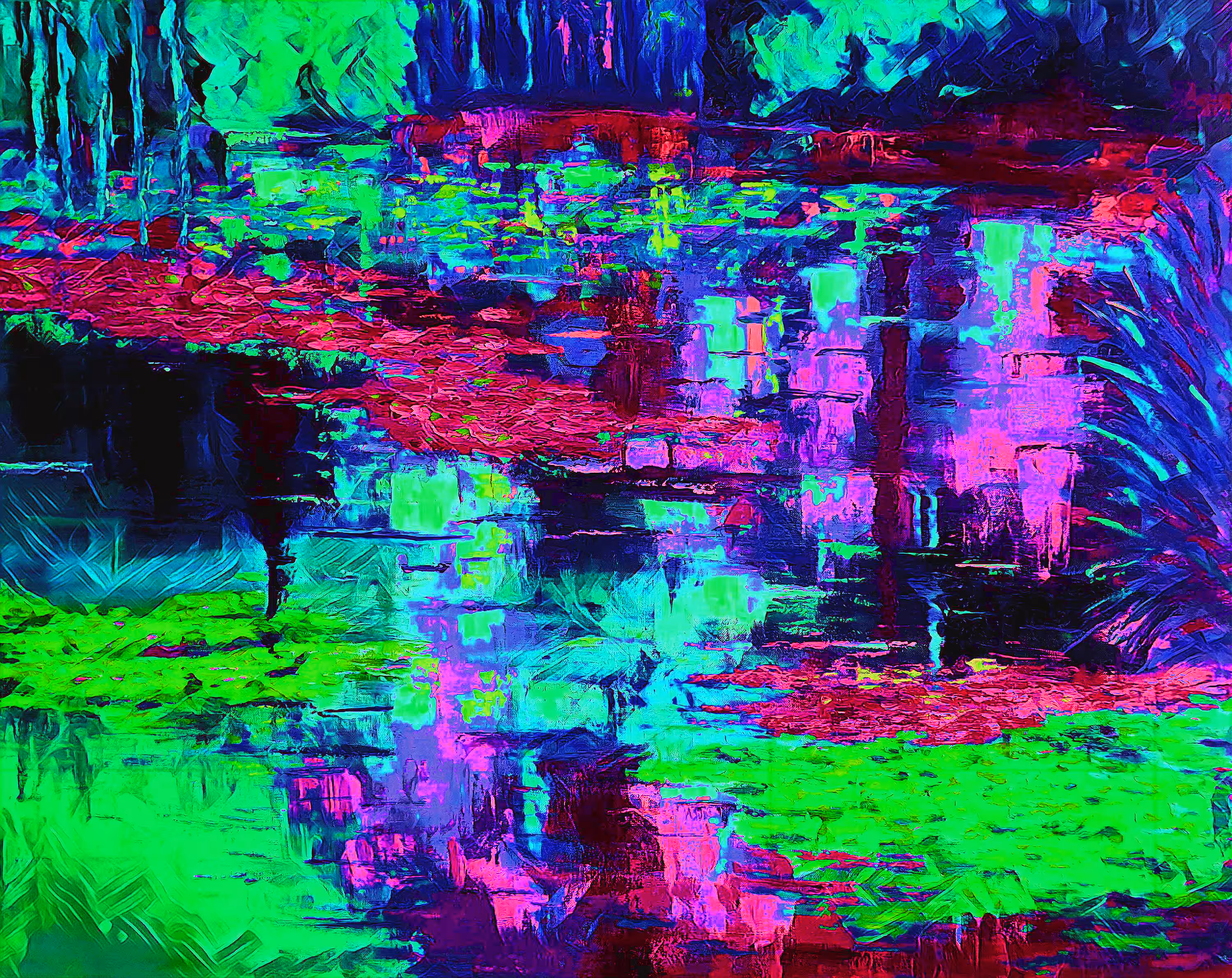 Water Dance Neon