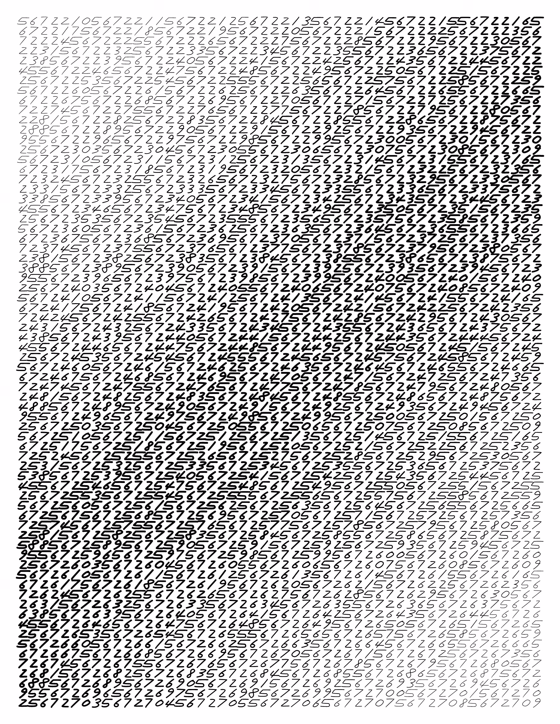 Endless (5,607,250 to Infinity) #202