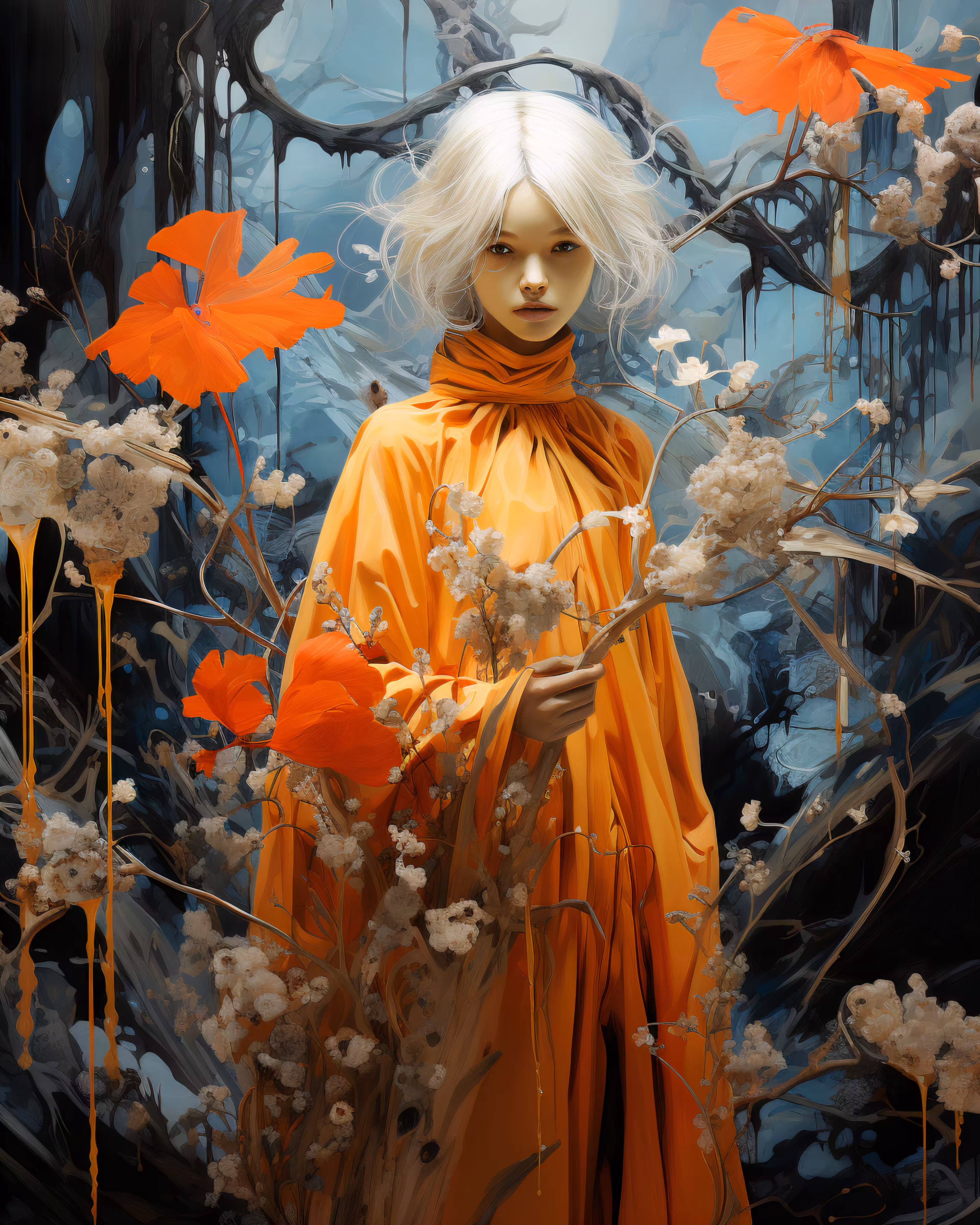 Mysterious Lady. Fantasy #002