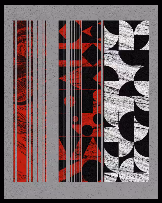 pattern art #red #6
