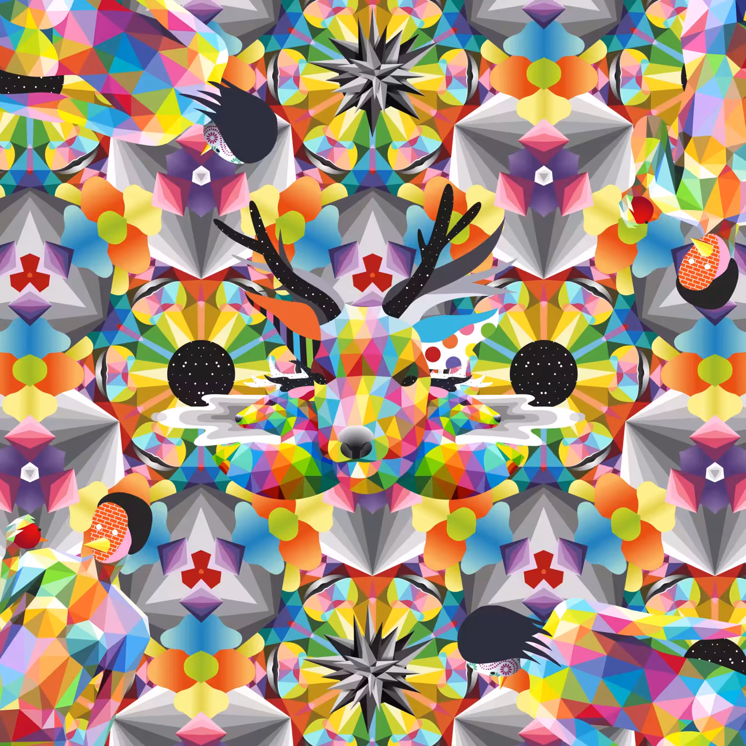 Kaleidoscopic Animals