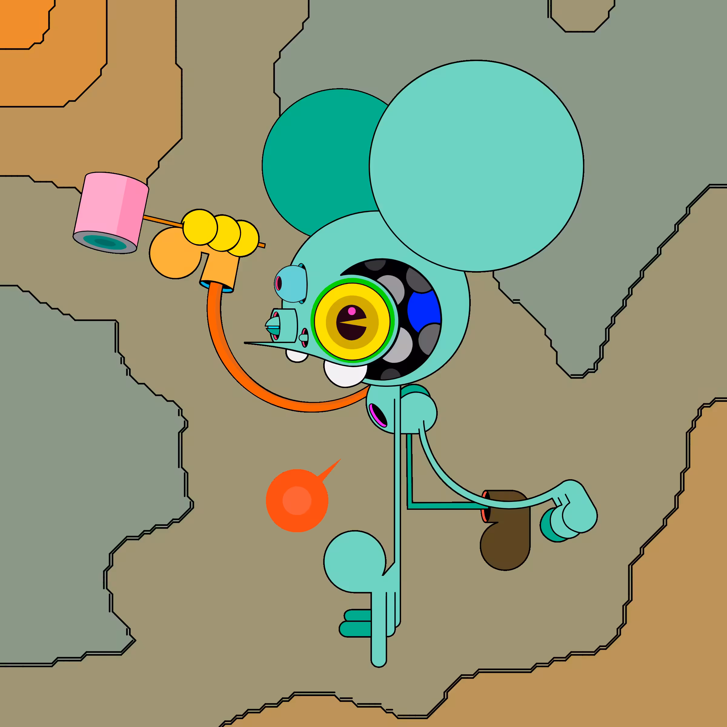 Neogen Space Monkeys #1177